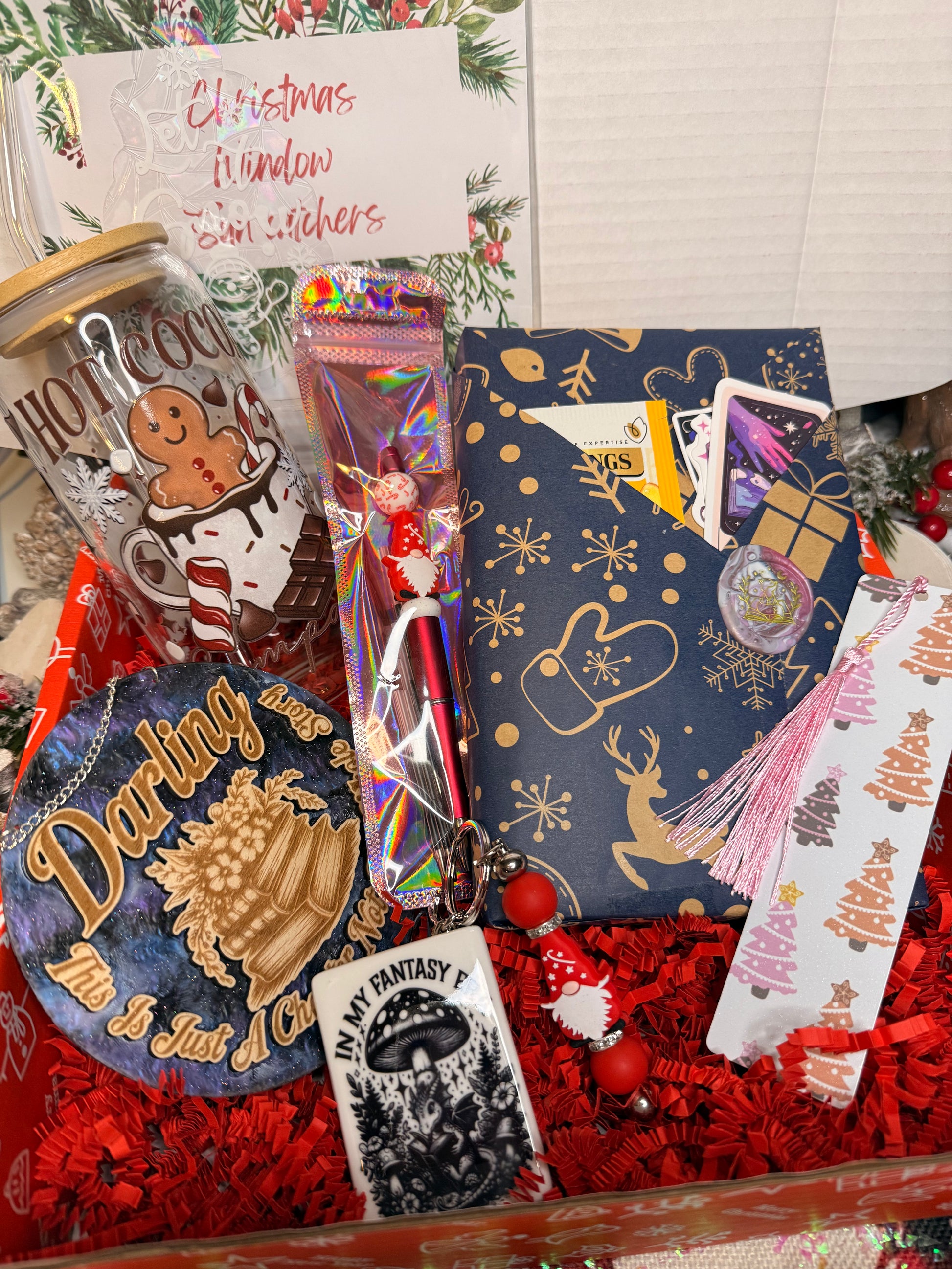 Christmas mystery bookish box