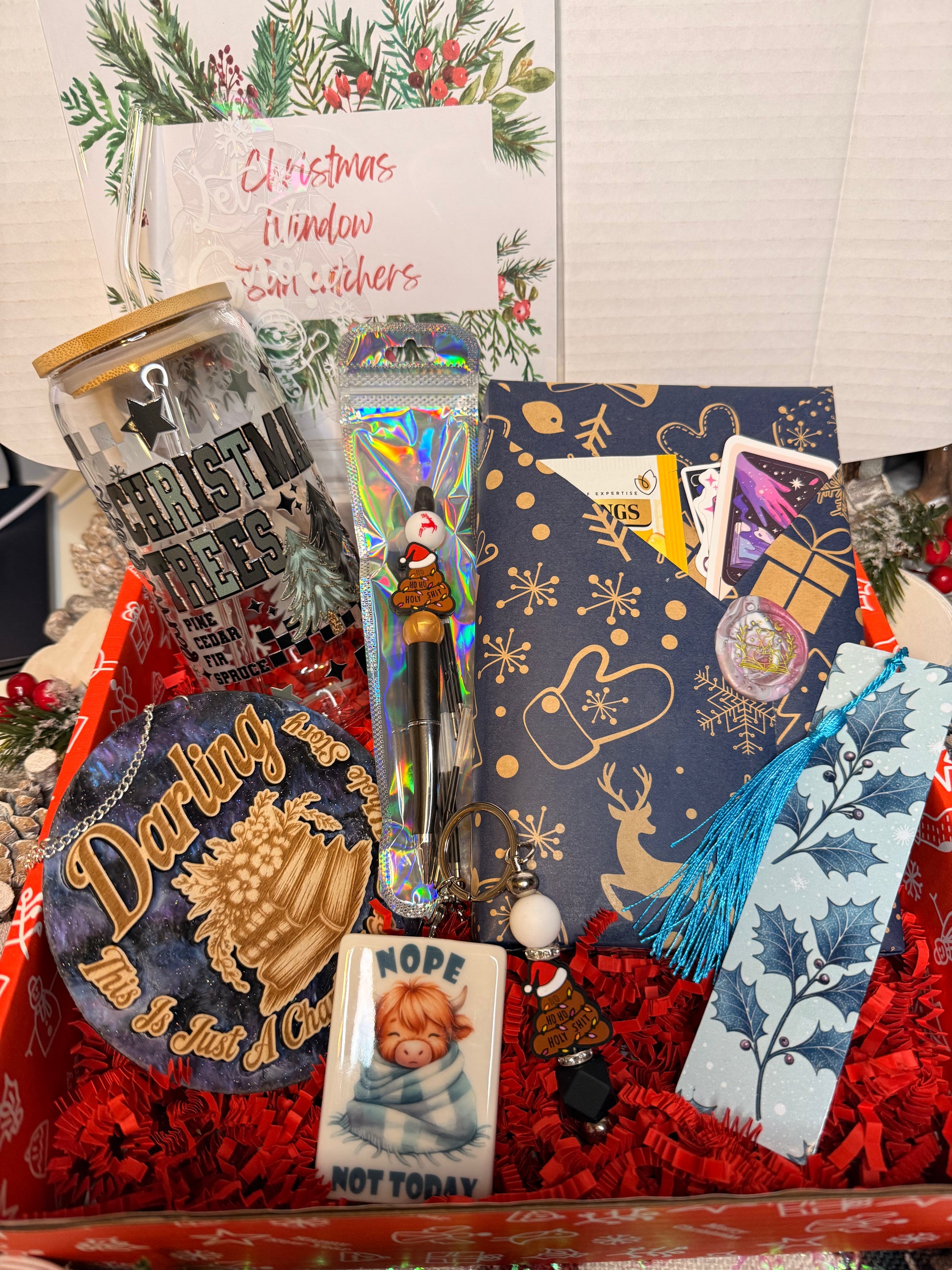 Christmas mystery bookish box