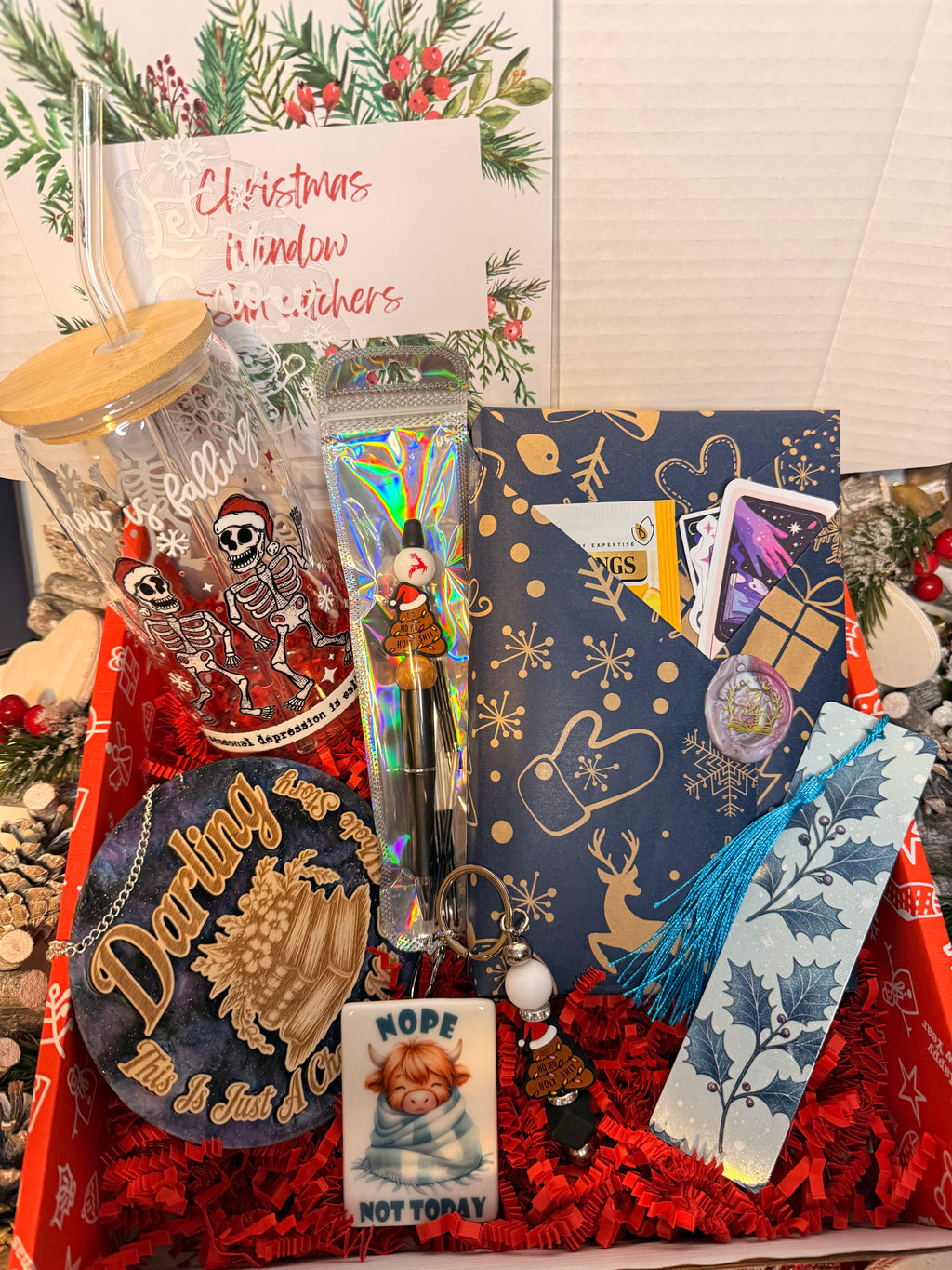 Christmas mystery bookish box