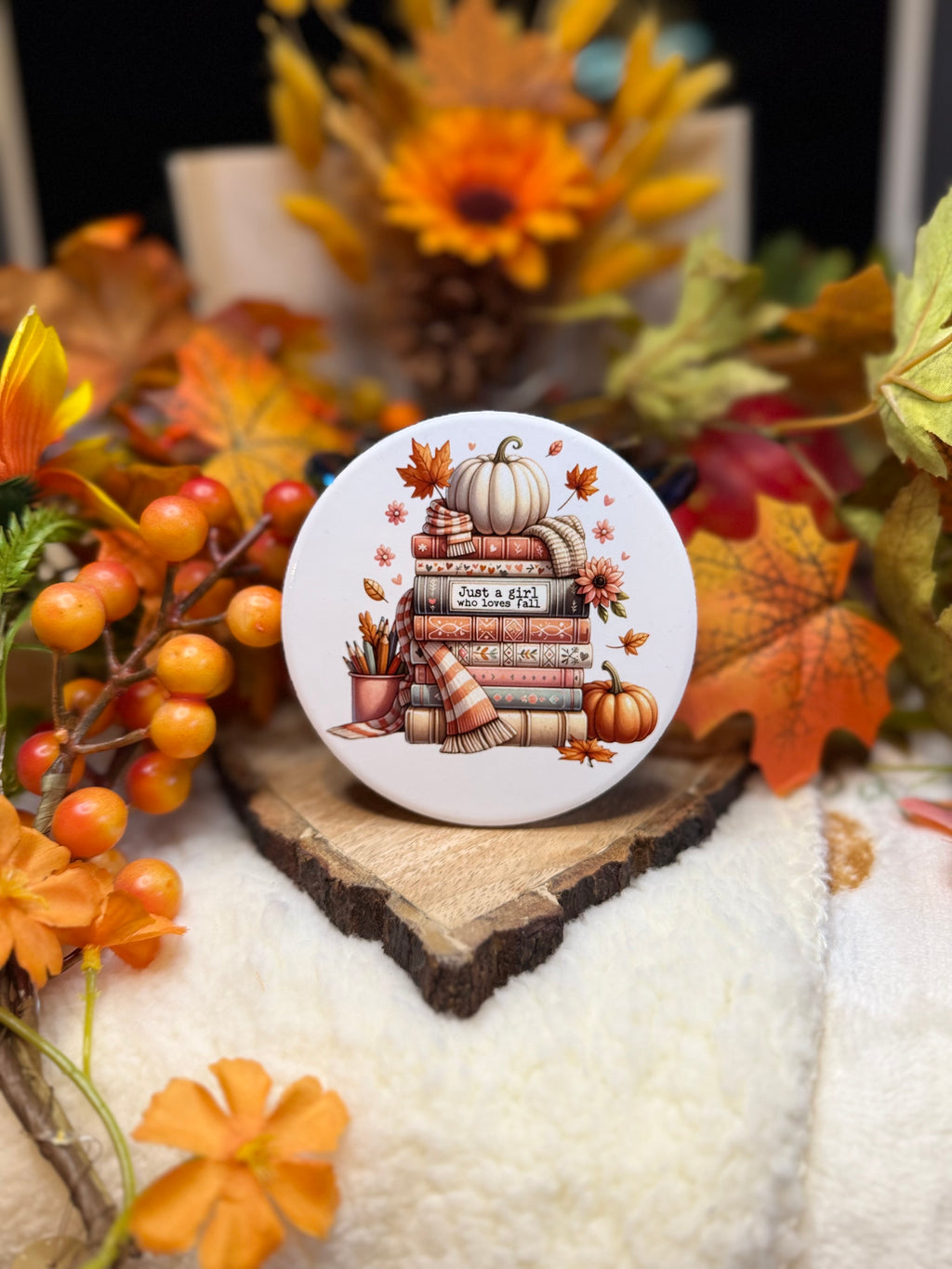 Girl who loves fall coaster