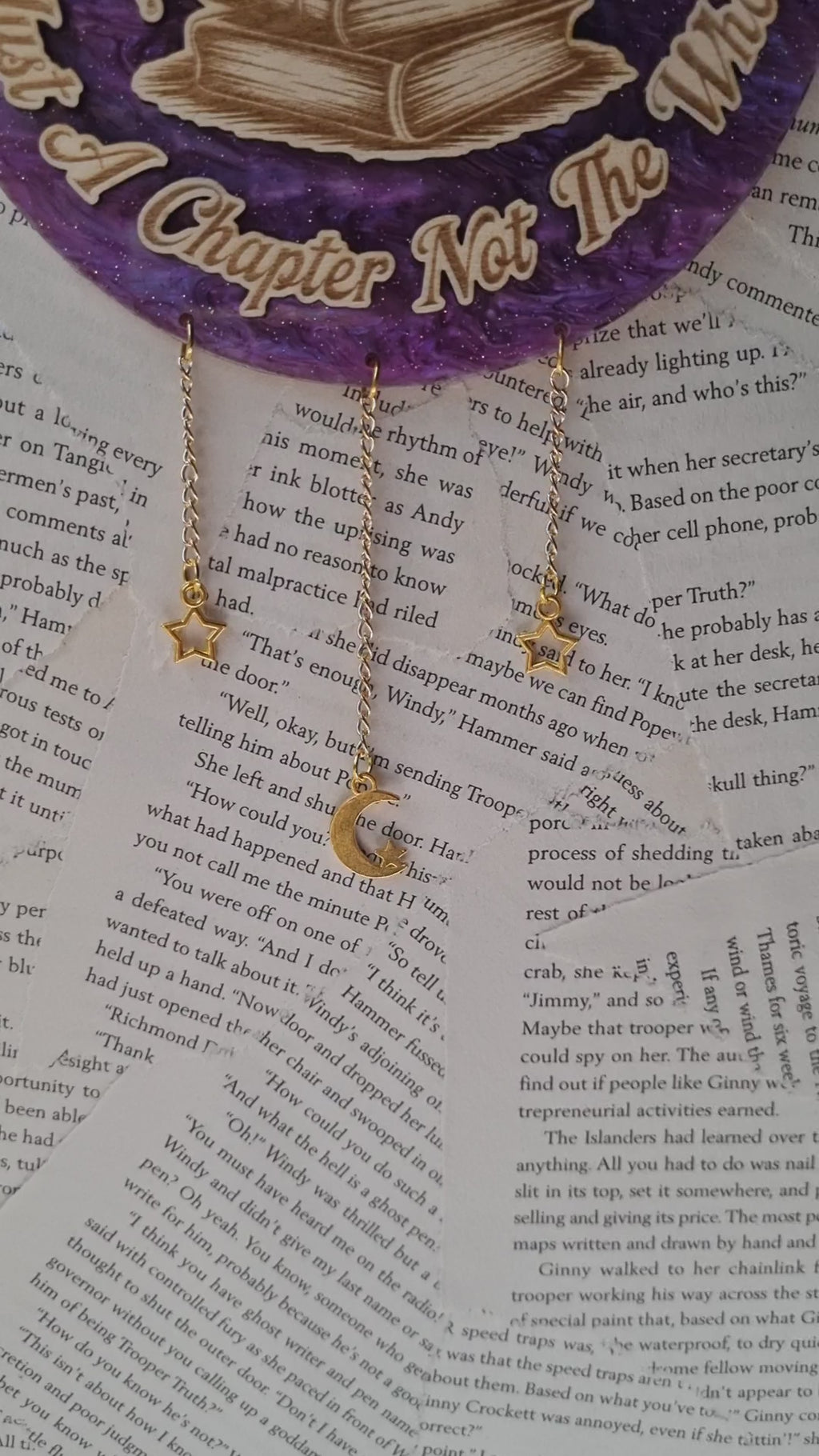 Just A Chapter Bookish Ornament
