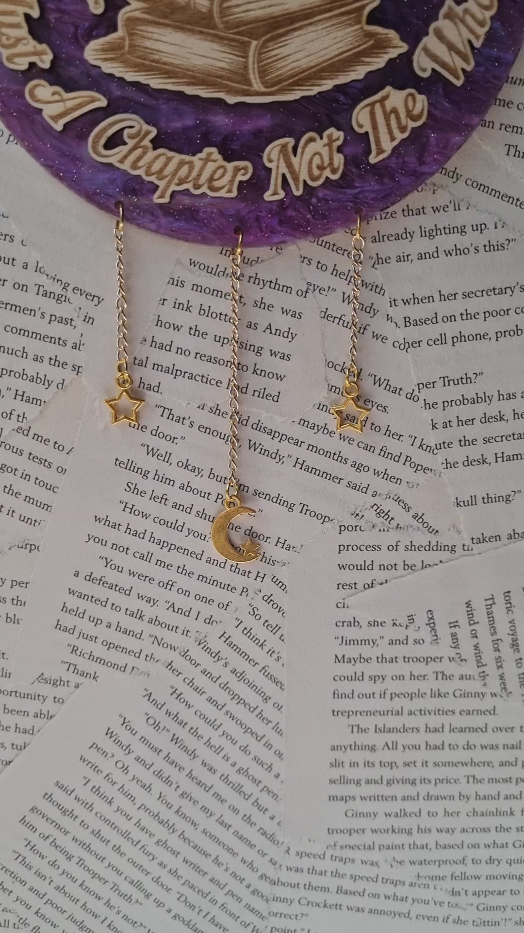 Just A Chapter Bookish Ornament