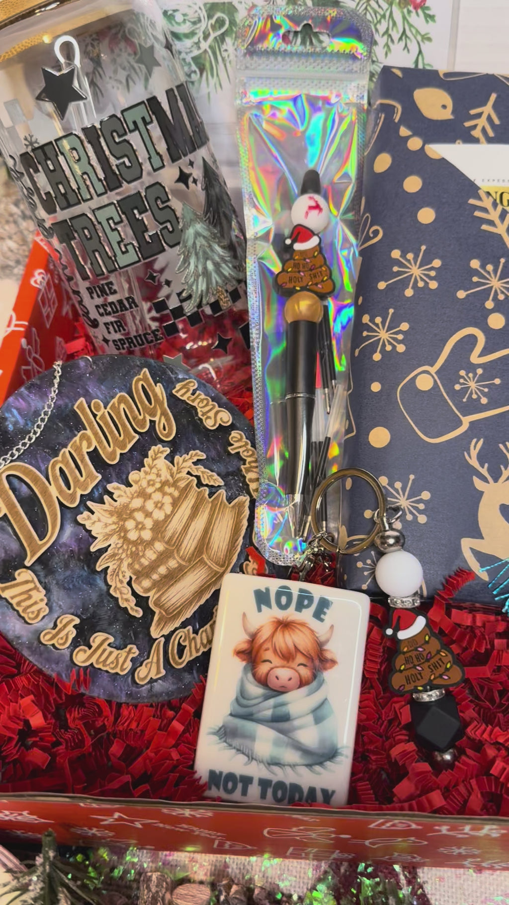 Christmas mystery bookish box